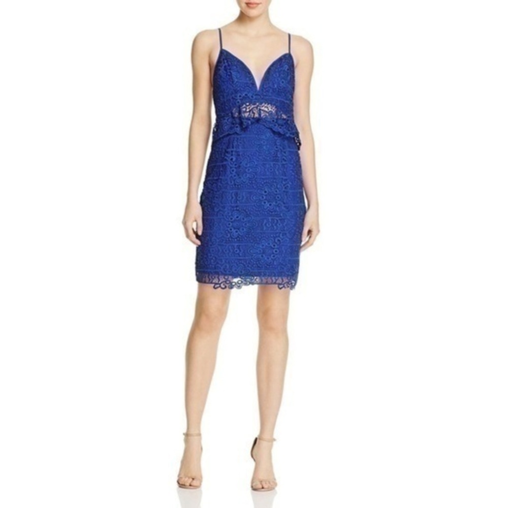 New Women's Guess Sleeveless Solstice Lace Dress